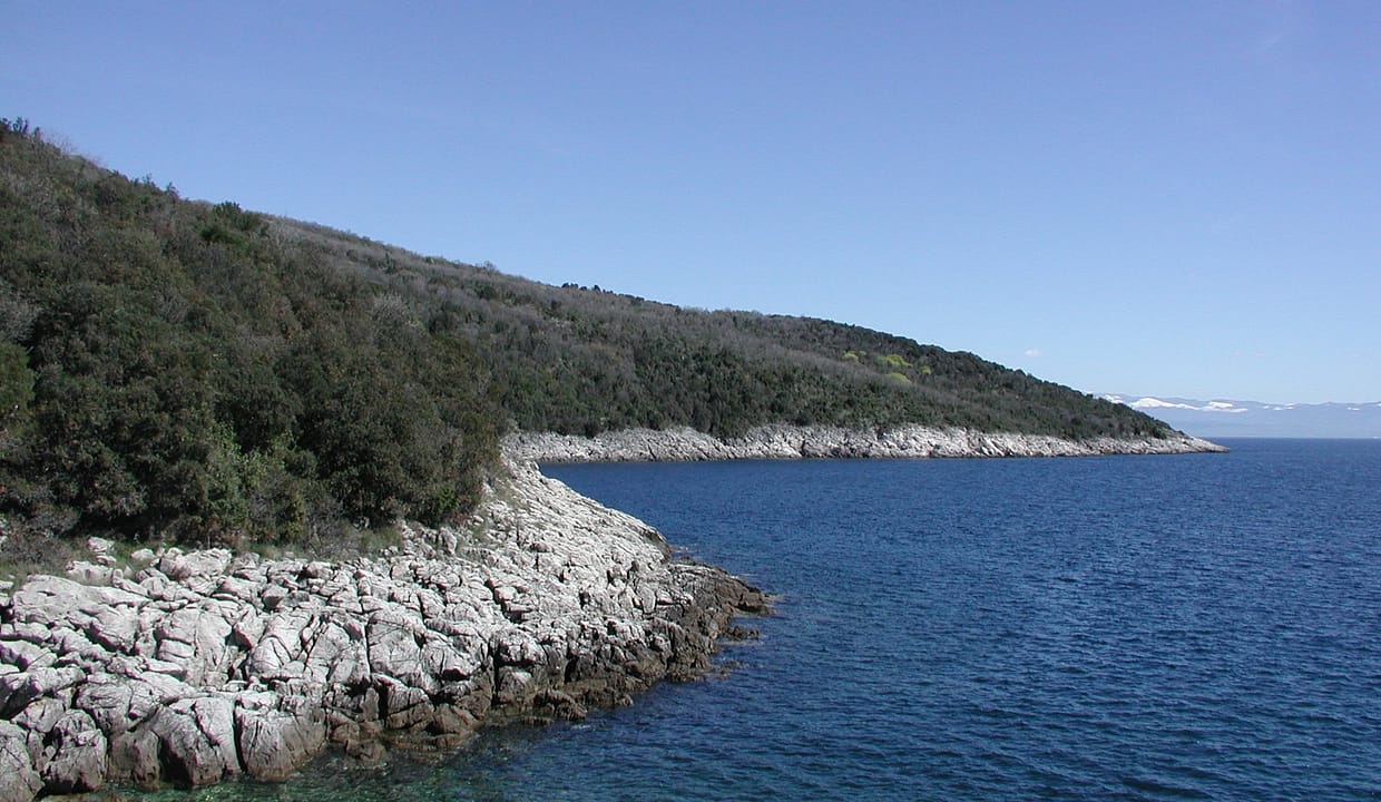 O-637 Plomin Baugrund mit Meerblick Verkauf